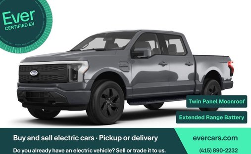 2023 Ford F150 Lightning Lariat Pickup 4D 5 1/2 ft in San francisco, CA, United States 1