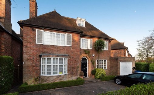House in Hampstead Garden Suburb, Barnet, England 1