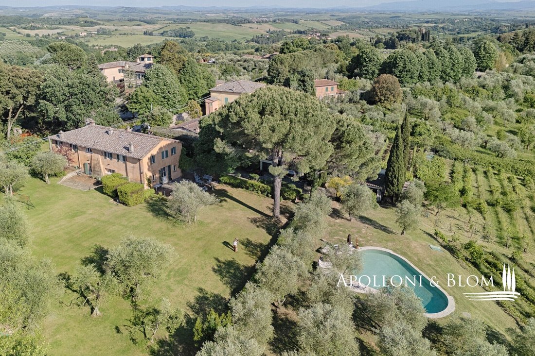 Haus in Siena, Toskana, Italien 1 - 18834615