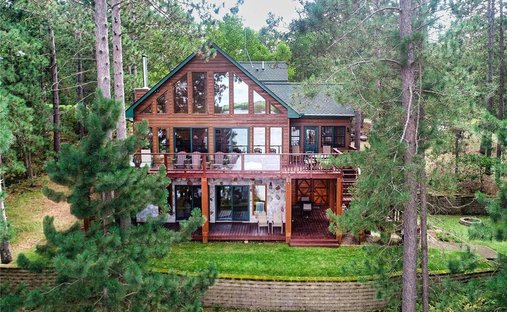 Maison à Wascott, Wisconsin, États-Unis 1