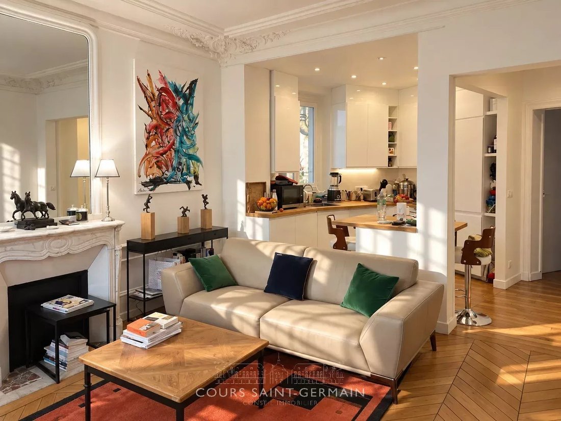 Apartamento en Raspail-Montparnasse, Paris 14e Arrondissement, París 2 - 18831228