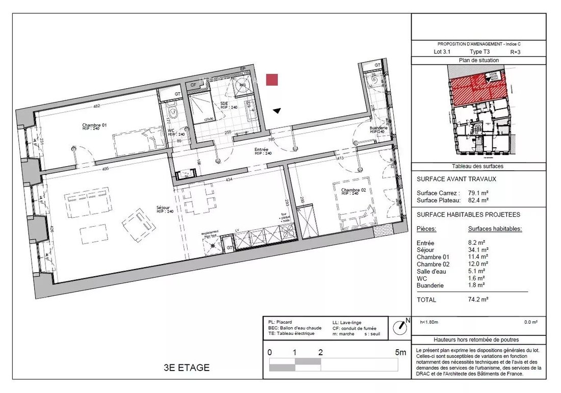 Wohnung in Krutenau Centre Est, Straßburg, Frankreich 5 - 18831331