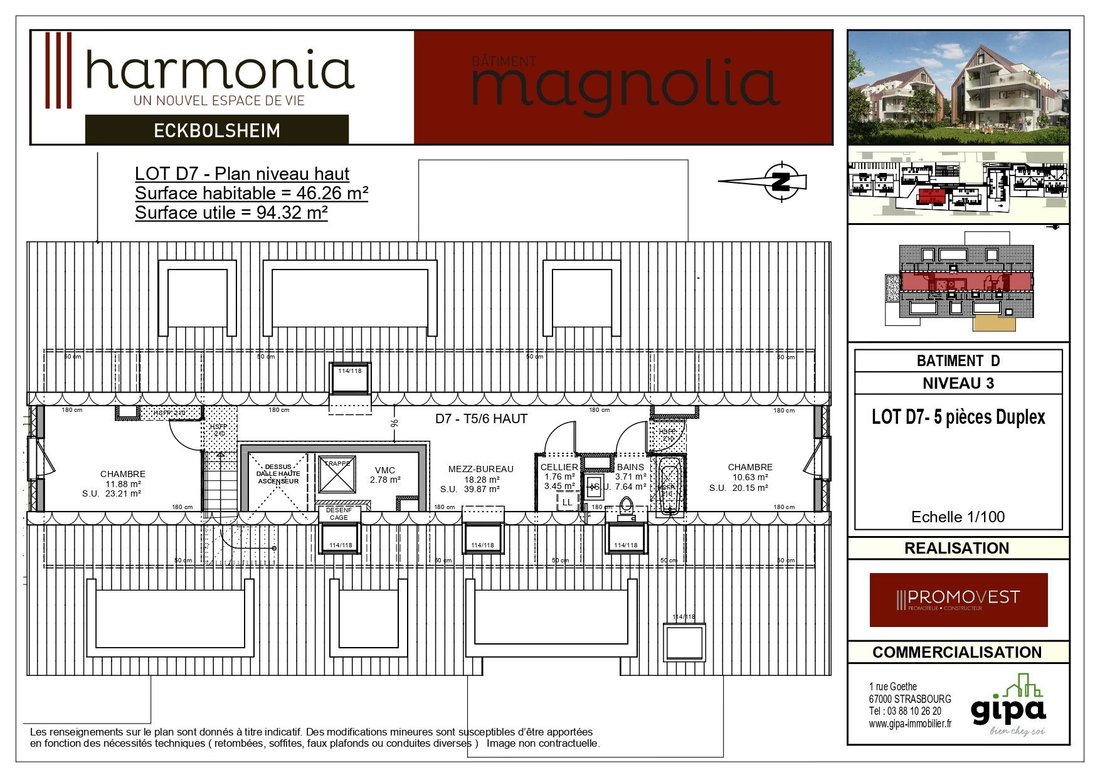 Apartment in Sud, Eckbolsheim, France 2 - 12843907