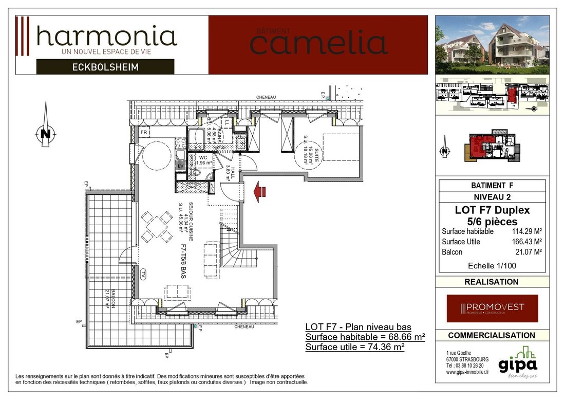 Apartment in Sud, Eckbolsheim, France 1 - 12843973
