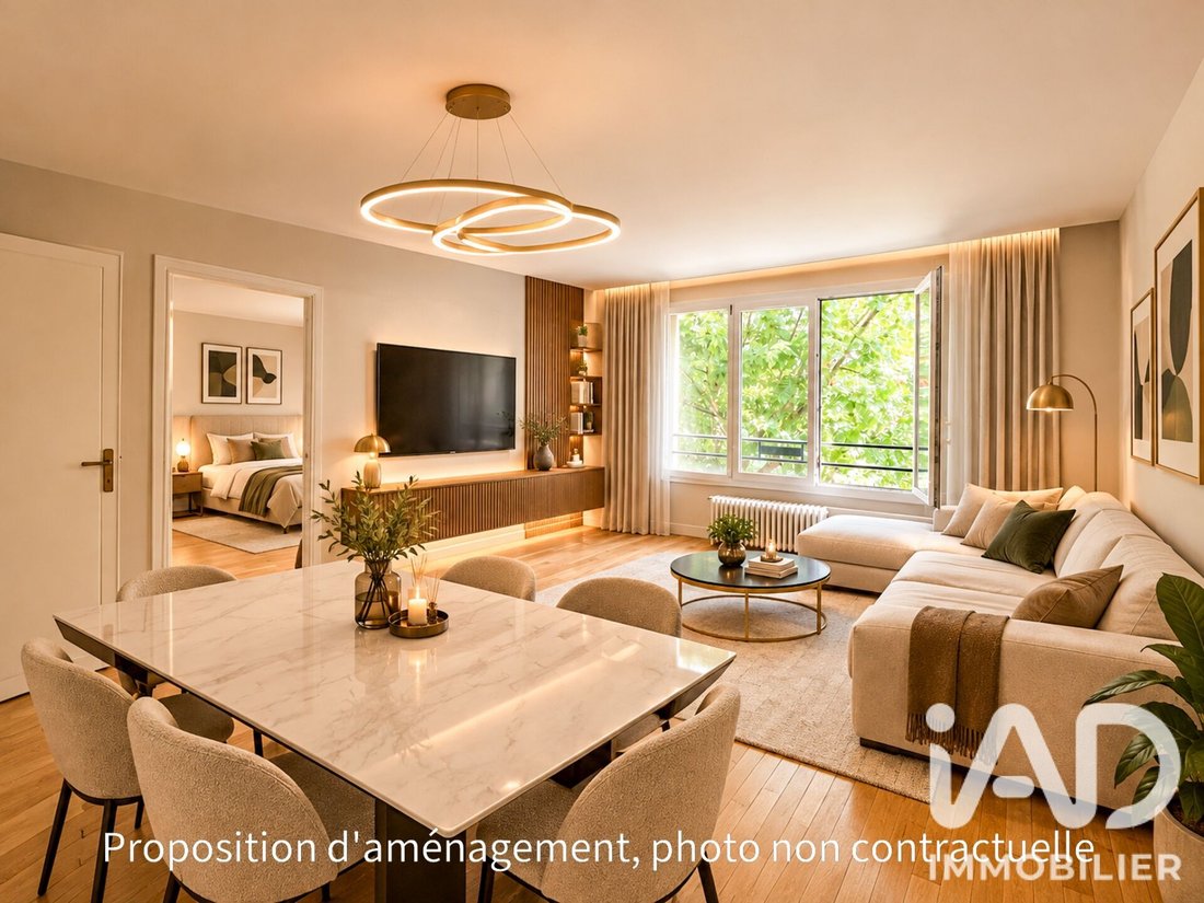 Wohnung in Auteuil Nord, Paris 16e Arrondissement, Paris 1 - 18843680