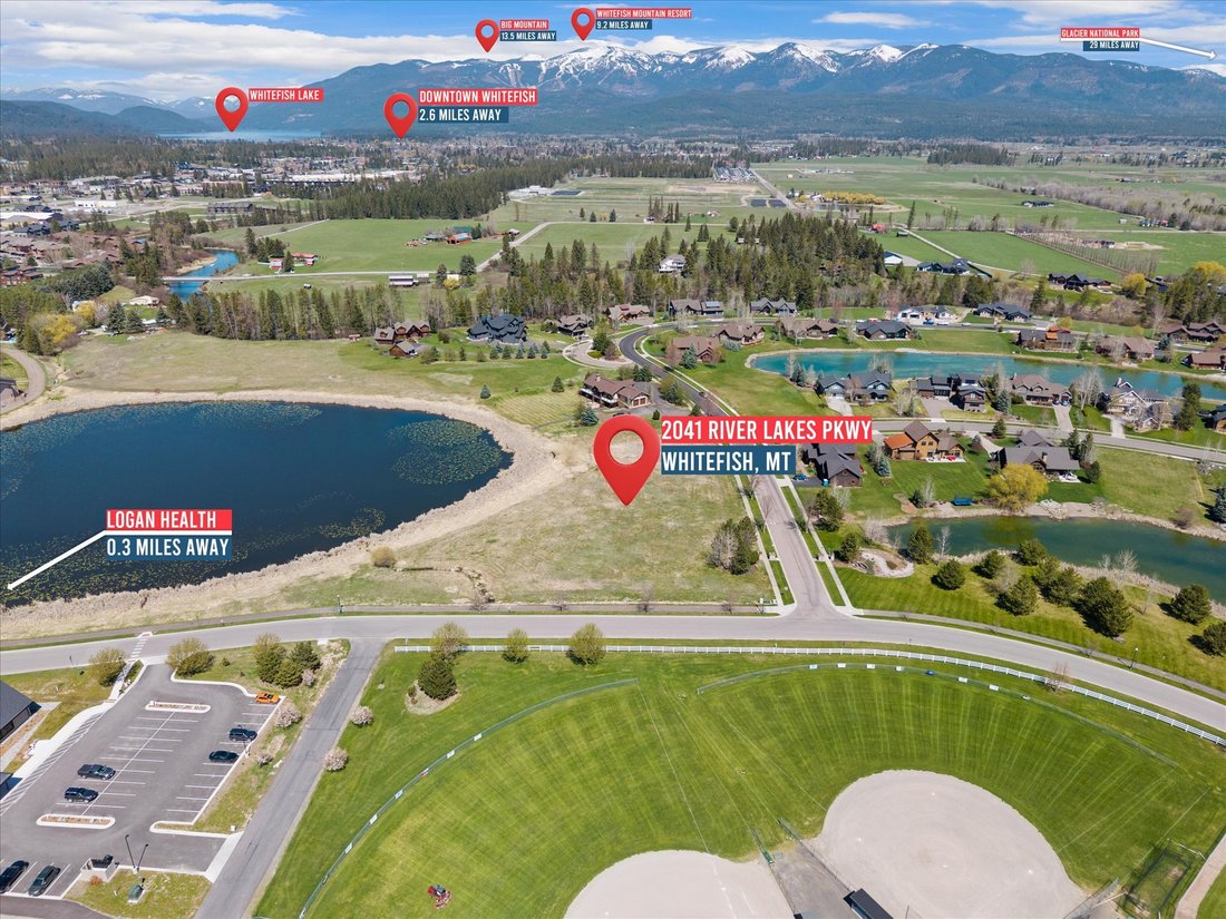 Terrain à Whitefish, Montana, États-Unis 4 - 18840634