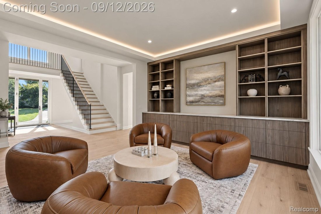 Maison à Bloomfield Hills, Michigan, États-Unis 5 - 18849874