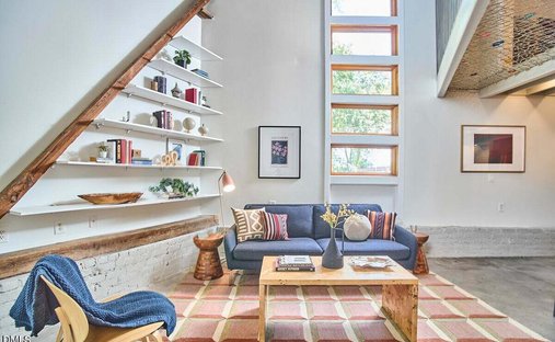 Maison de ville à Durham, Caroline du Nord, États-Unis 1