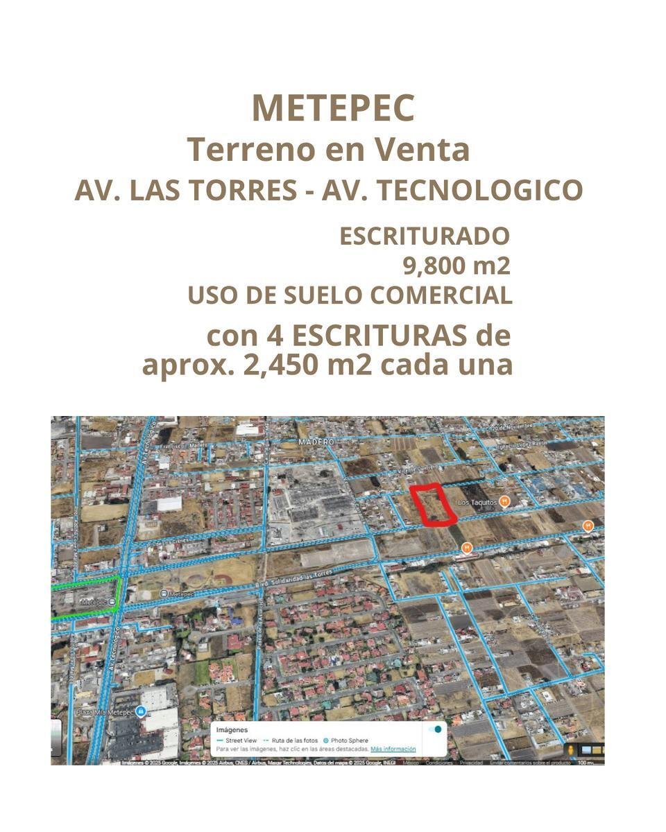 Land in San Jerónimo Chicahualco, Bundesstaat Mexiko, Mexiko 5 - 18851249
