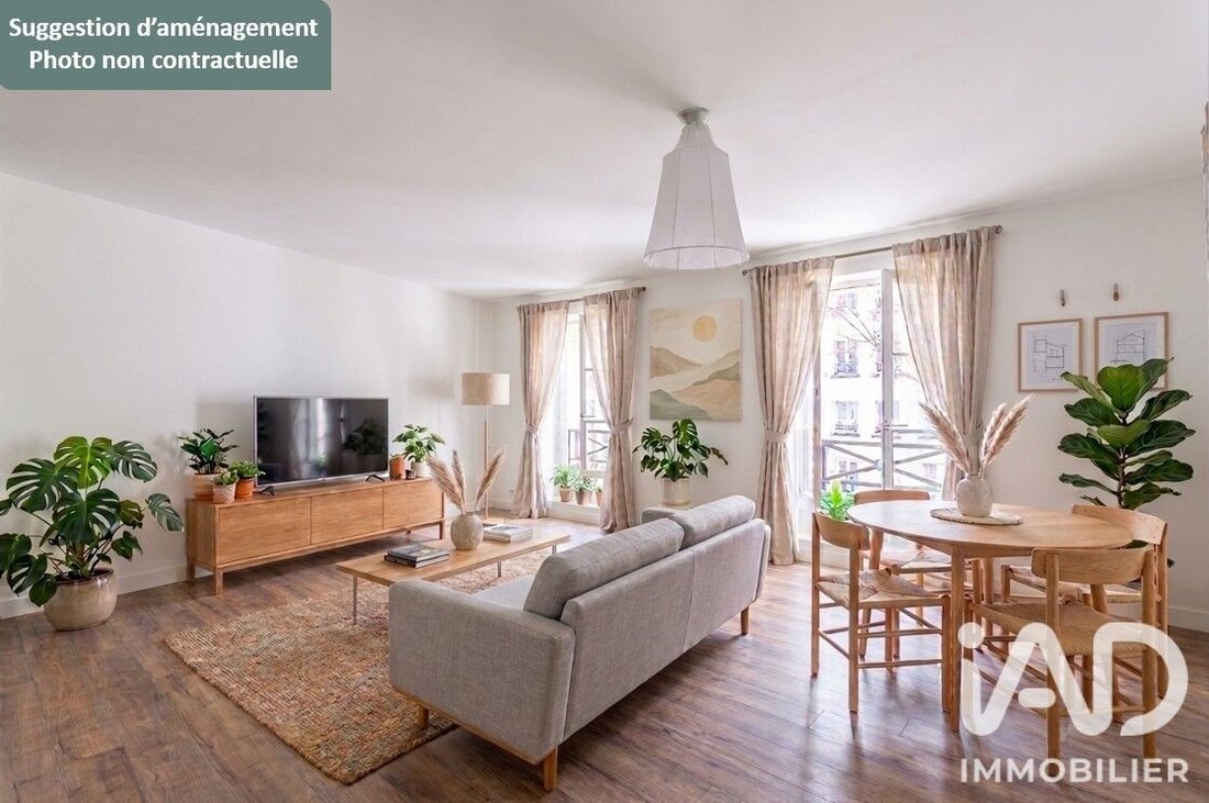 Apartment in Grandes Carrières-Clichy, Paris 18e Arrondissement, Paris 1 - 18852203