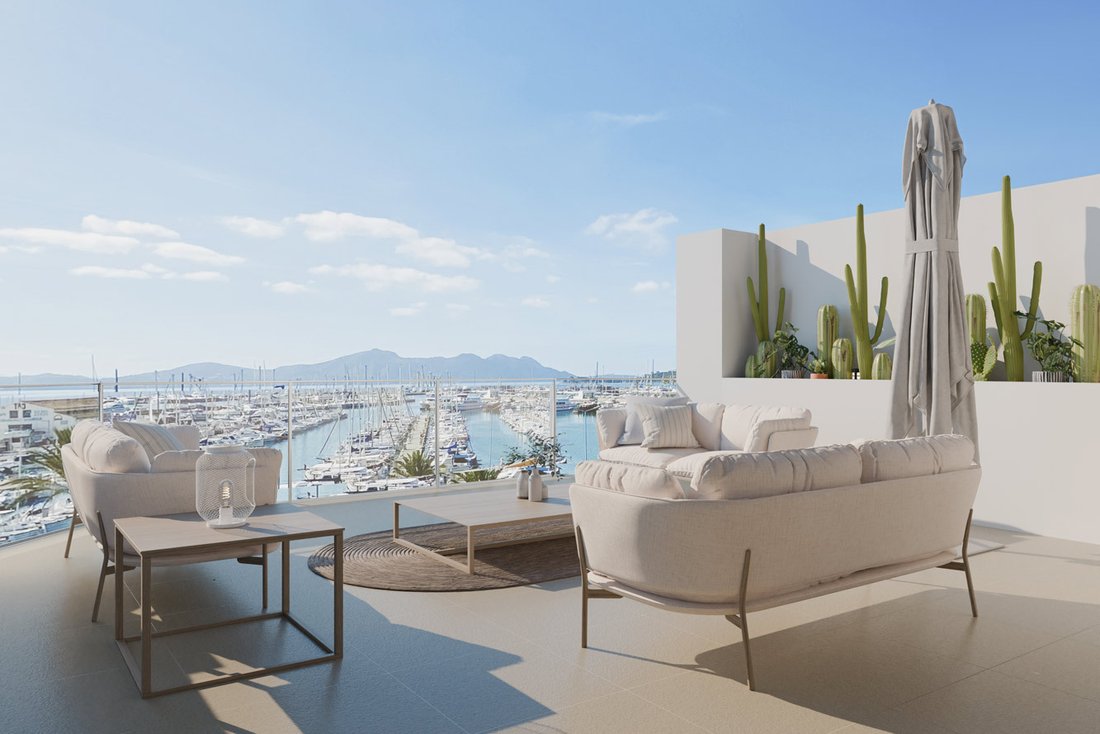 Penthouse in Pollença, Balearische Inseln, Spanien 1 - 18848054