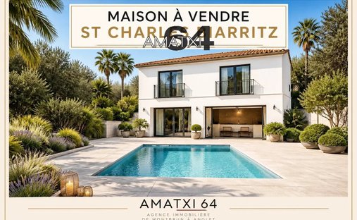 House in La Rochefoucauld-Aguilera, Biarritz, France 1