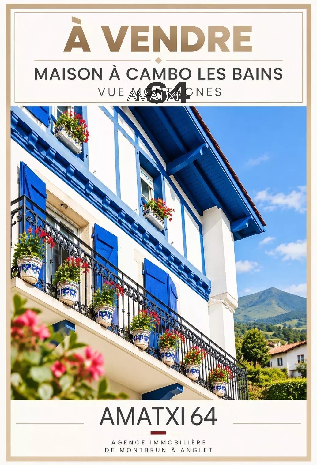 House in Cambo-les-Bains, Nouvelle-Aquitaine, France 1 - 17976508