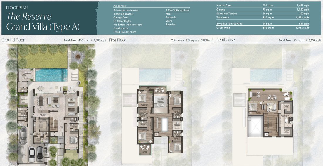 Haus in Al Wasl, Dubai, Vereinigte Arabische Emirate 1 - 18854107