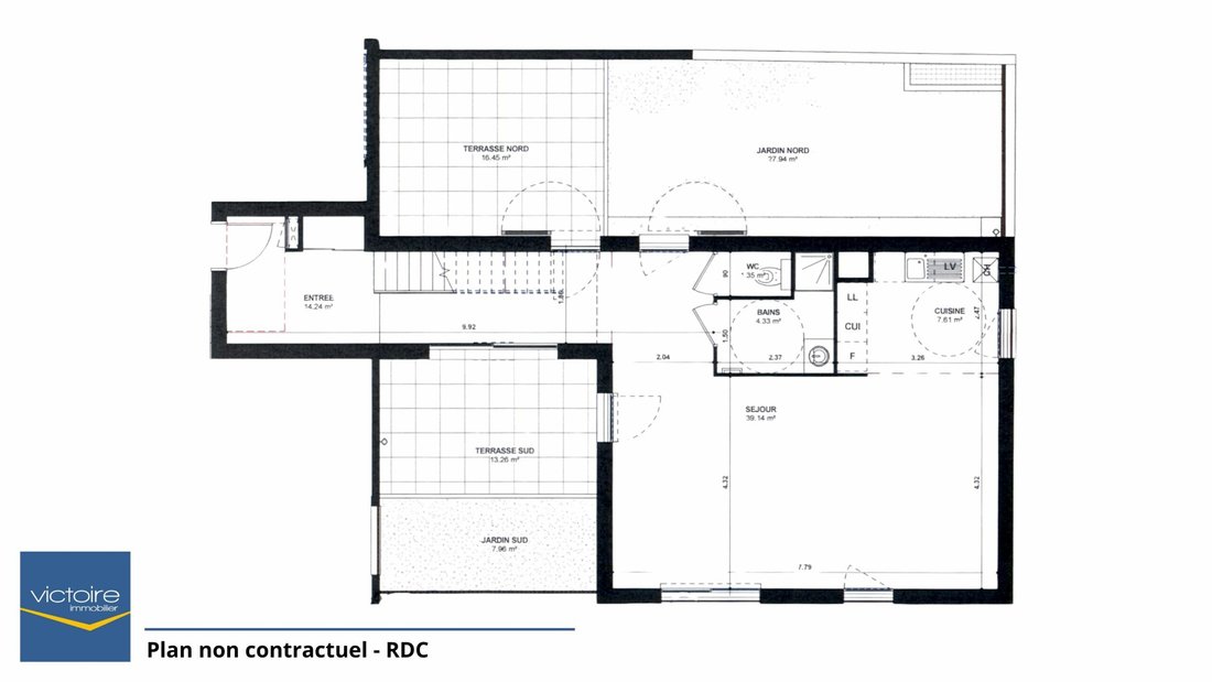 Apartment in Saint Vincent, Lyon 1er Arrondissement, Lyon 3 - 18847448