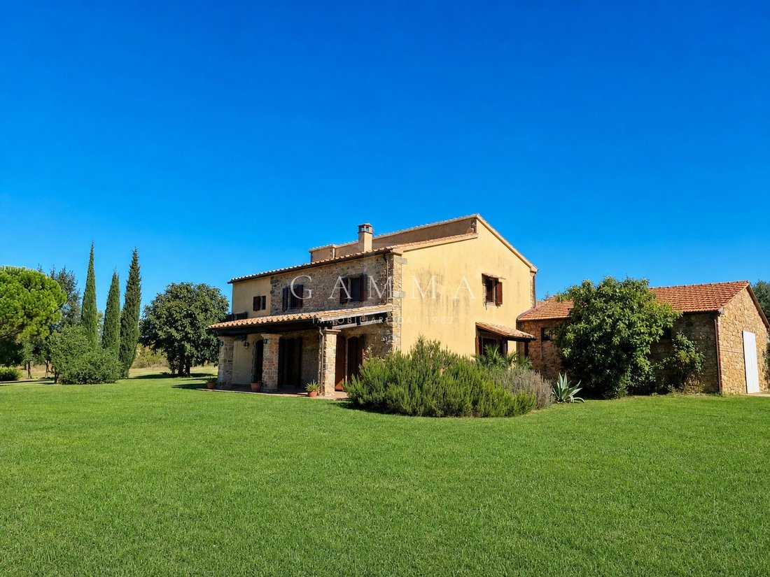 Landhaus in Magliano in Toscana, Toskana, Italien 1 - 18852568