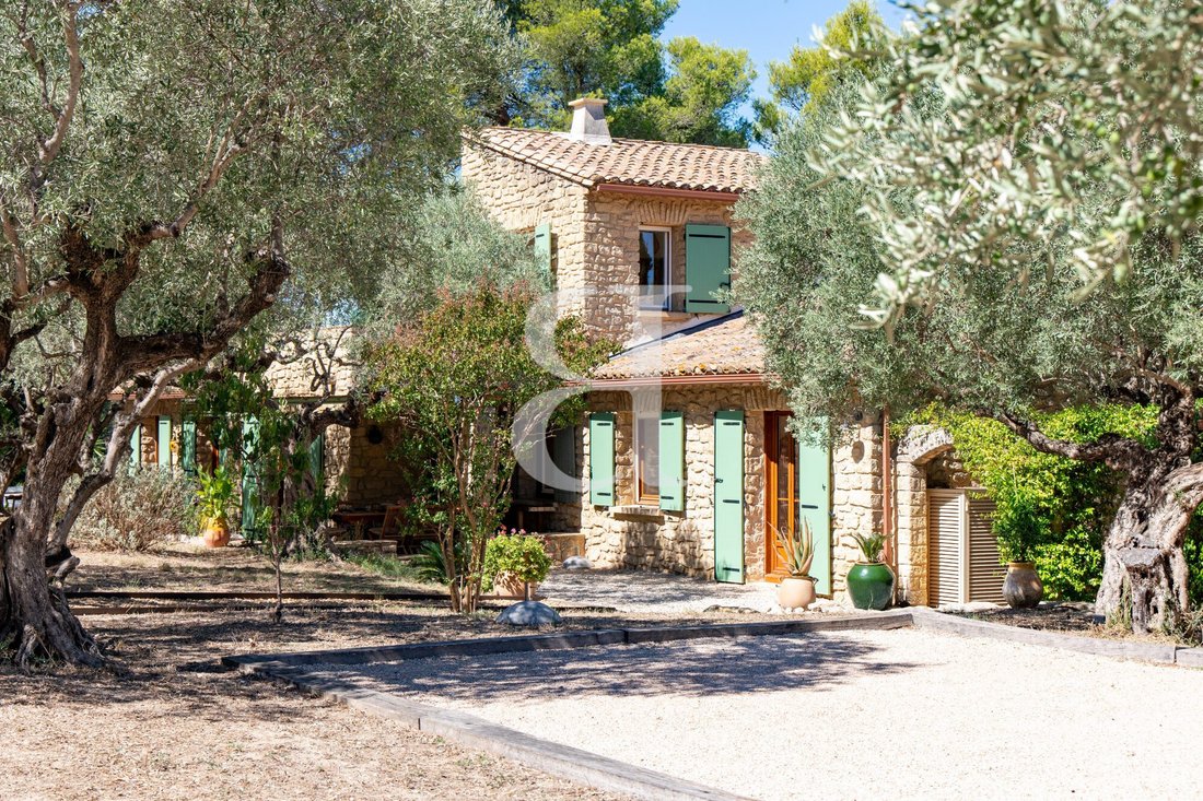 Casa di campagna a Saint-Étienne-du-Grès, Provenza-Alpi-Costa Azzurra, Francia 1 - 18849062