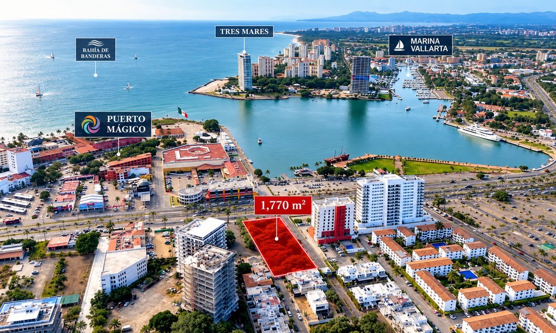 Land in Puerto Vallarta, Jalisco, Mexiko 1 - 18689064