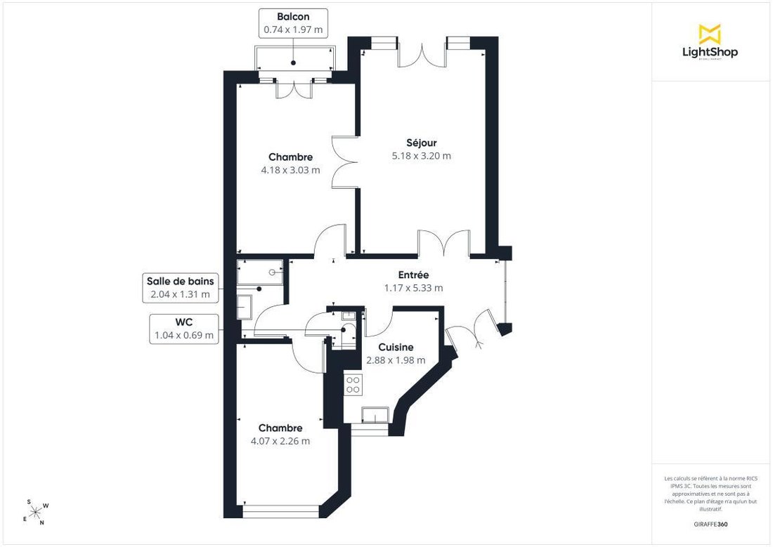 Apartamento en Georges Brassens, Paris 15e Arrondissement, París 3 - 18851723
