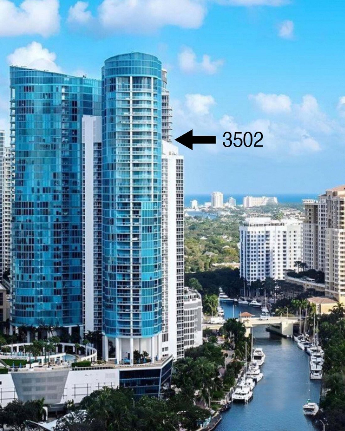 Appartement à Fort Lauderdale, Floride, États-Unis 1 - 18847857
