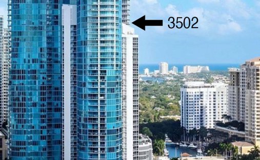 Appartement à Fort Lauderdale, Floride, États-Unis 1