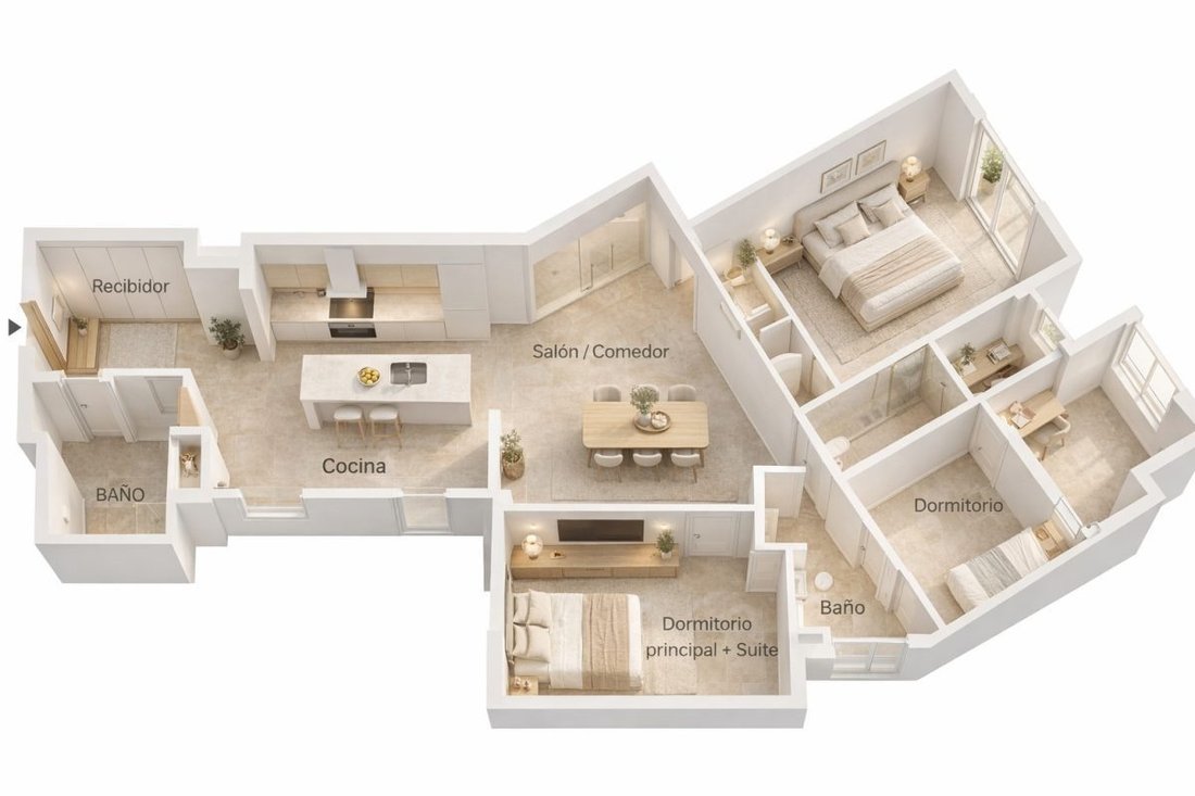 Wohnung in Centro, Malaga, Spanien 2 - 18857484