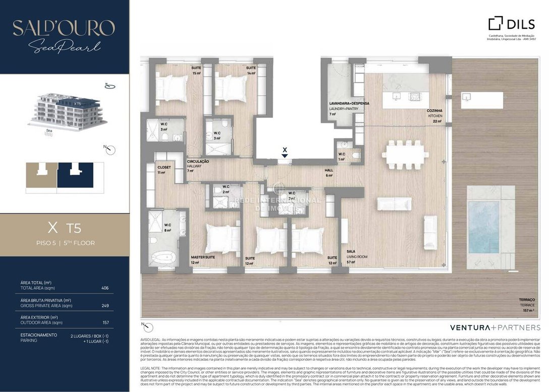 Apartment in Canidelo, Porto District, Portugal 2 - 18850269