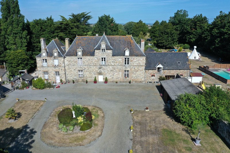 Schloss in Cherrueix, Bretagne, Frankreich 1 - 18843326