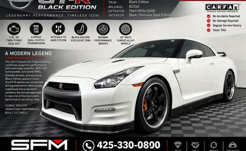 2013 Nissan GT-R Black Edition Coupe 2D in Lynnwood, WA, United States 1