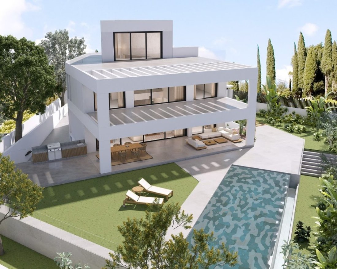 Villa a Guadalmina Baja, San Pedro de Alcántara, Spagna 1 - 18862897