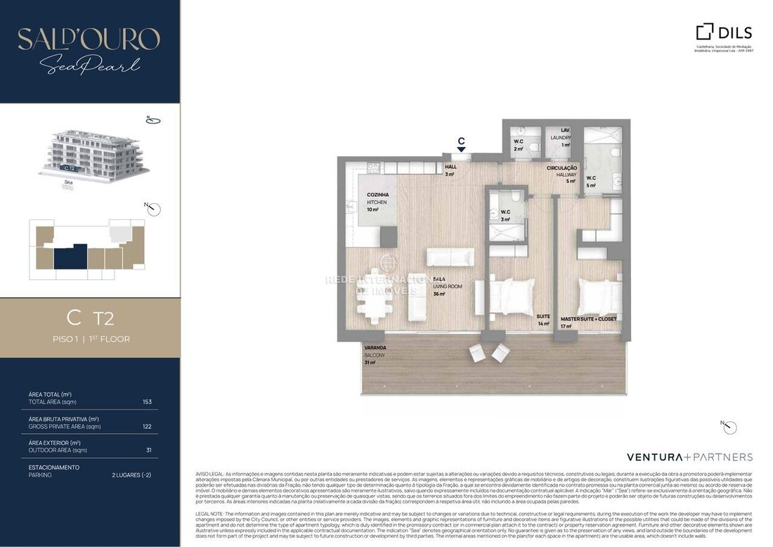 Apartment in Canidelo, Porto District, Portugal 3 - 18850259
