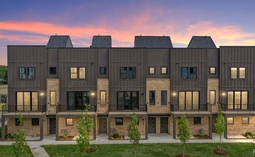 Maison de ville à Détroit, Michigan, États-Unis 1