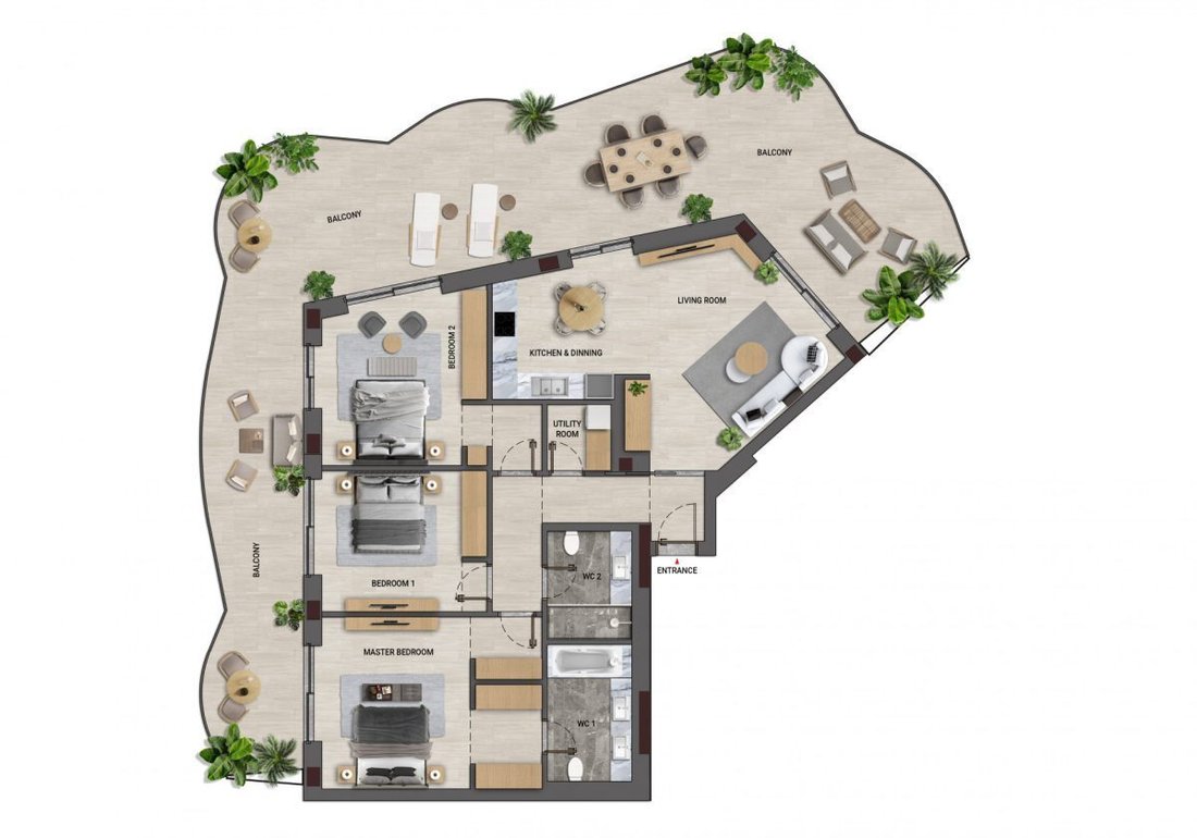 Apartamento en Hostal El Pinar, Andalucía, España 5 - 18856974