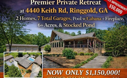 Maison à Ringgold, Géorgie, États-Unis 1