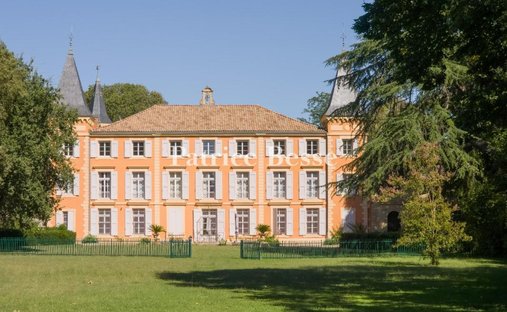 Castello a Centre Ville, Pezenas, Francia 1
