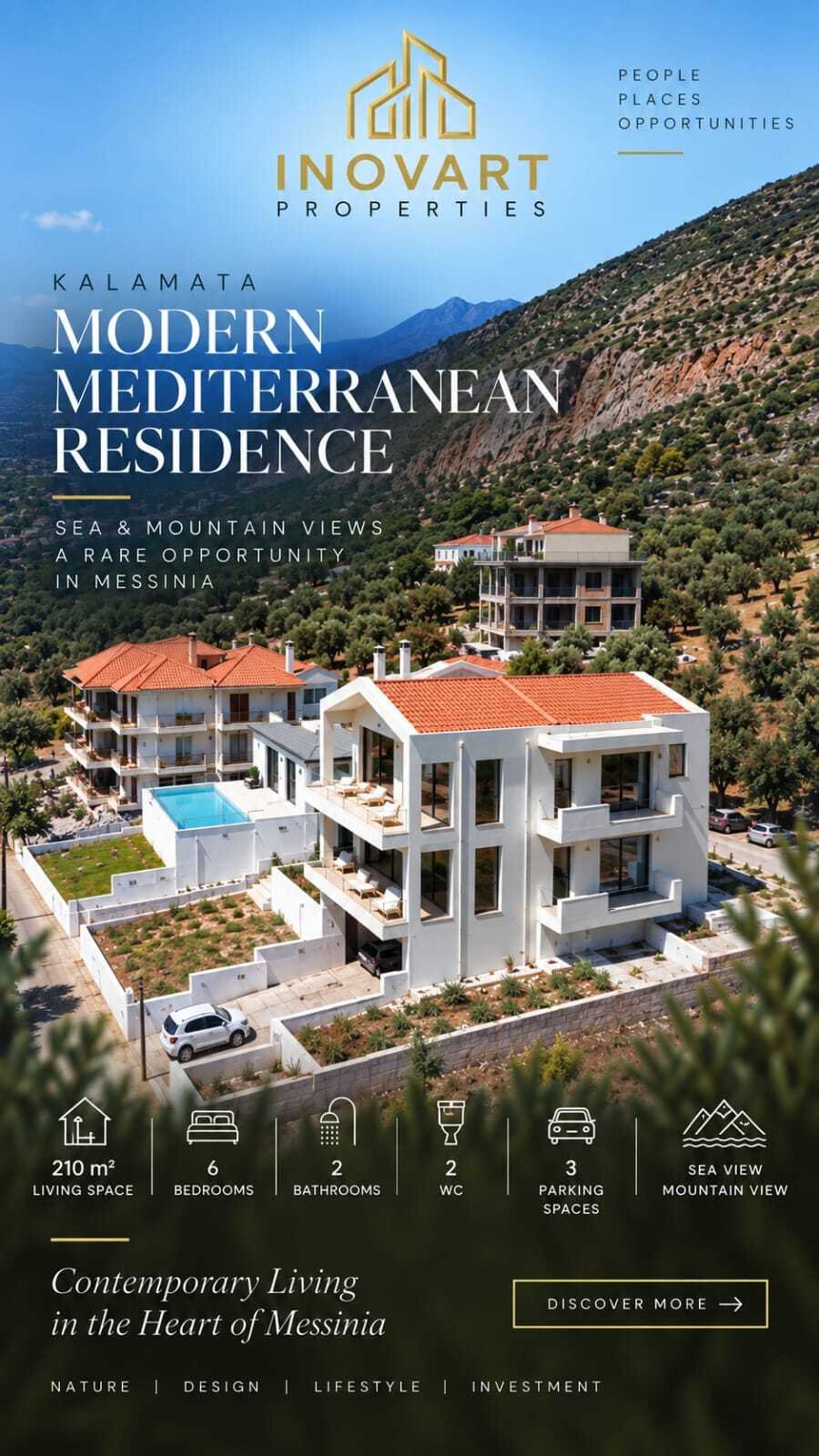 Casa en Kalamata, Peloponnese, Western Greece and the Ionian, Grecia 1 - 18856098