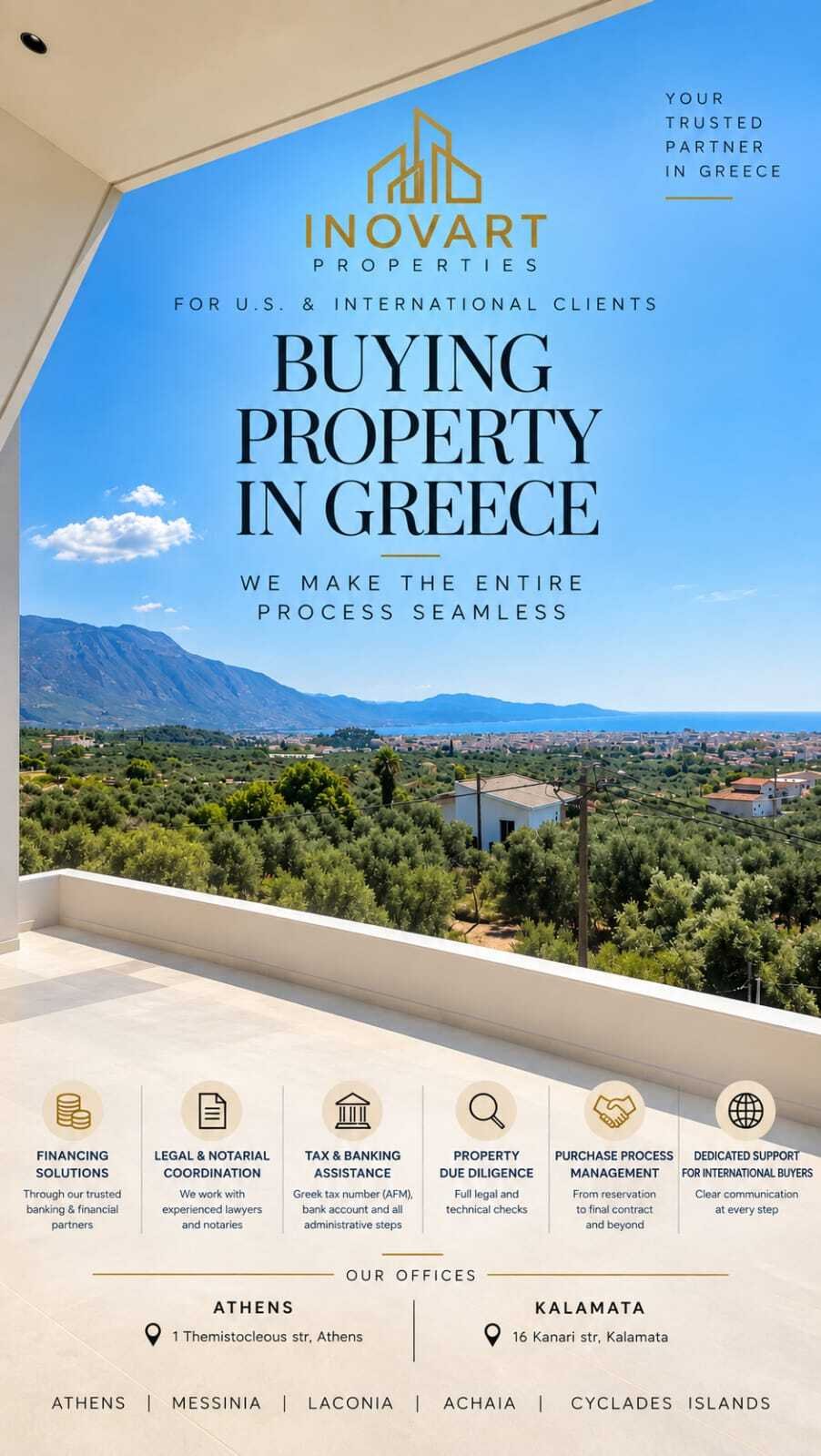 Casa en Kalamata, Peloponnese, Western Greece and the Ionian, Grecia 2 - 18856098
