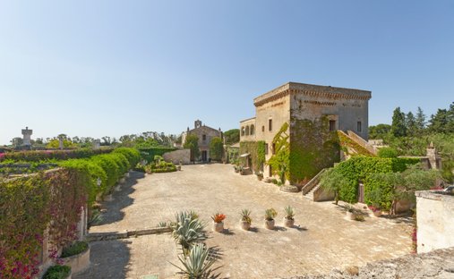 Castle in Ostuni, Apulia, Italy 1