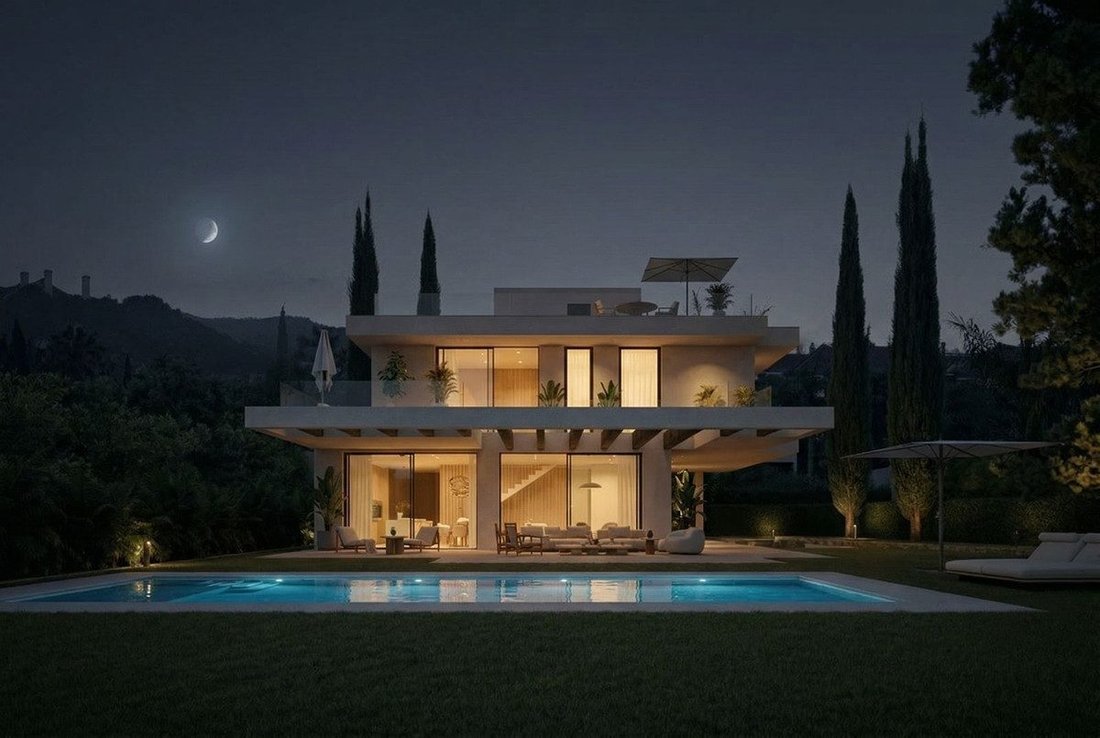 Villa in Elviria-Cabopino, Marbella, Spanien 1 - 18867028