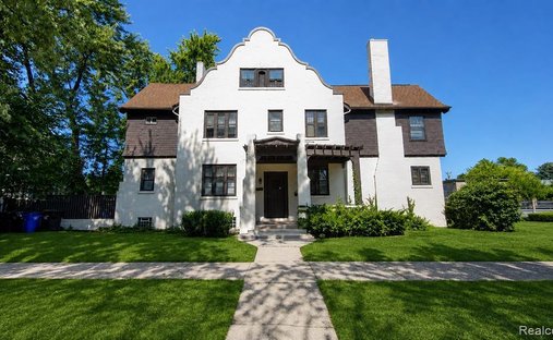 Maison de ville à Détroit, Michigan, États-Unis 1
