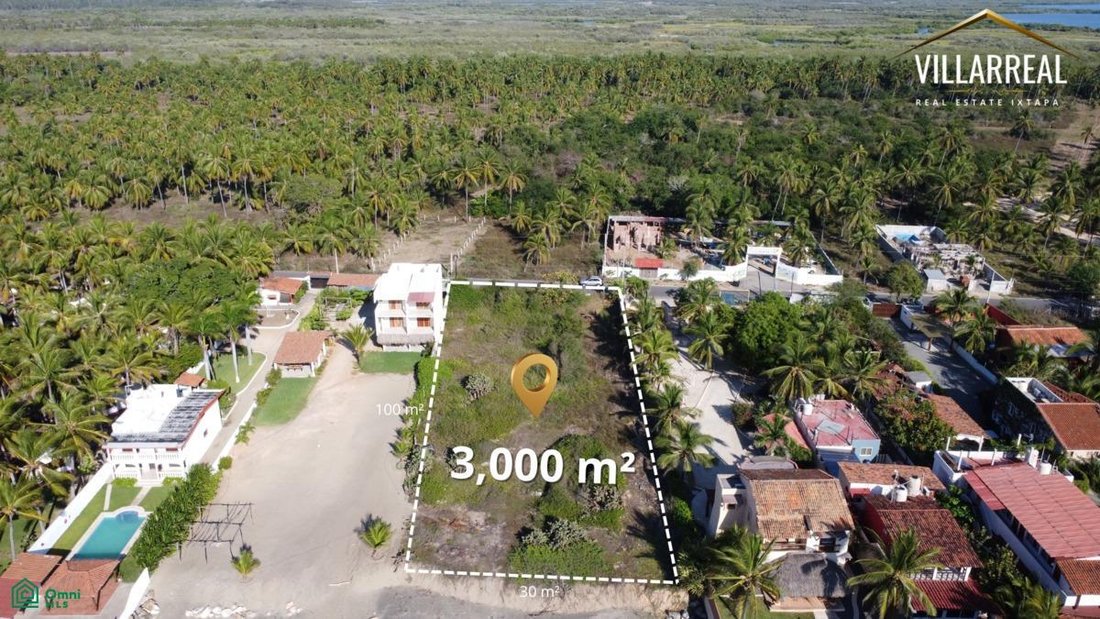Terreno en Playa Blanca, Guerrero, México 3 - 17810753