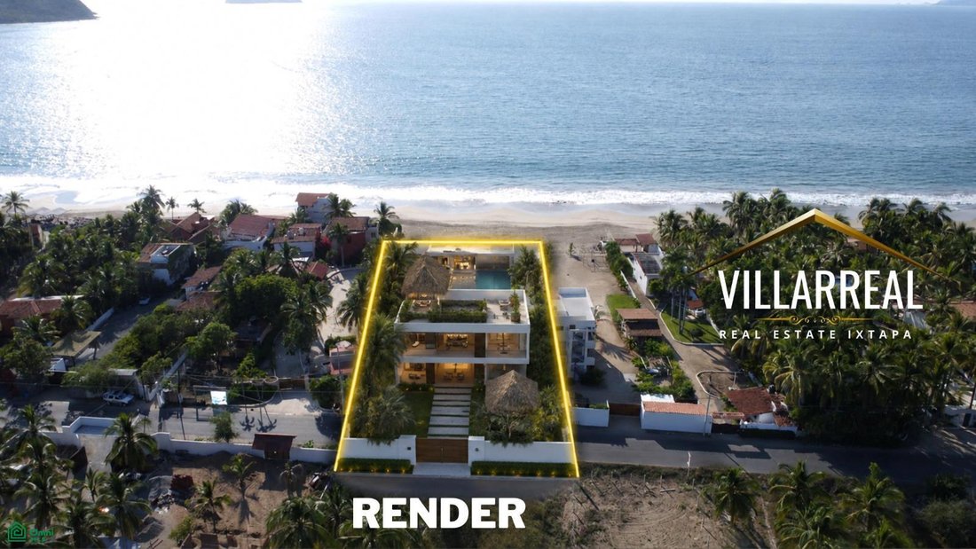 Terreno en Playa Blanca, Guerrero, México 5 - 17810753