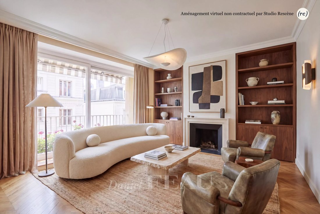 Townhouse en Auteuil Sud, Paris 16e Arrondissement, París 1 - 16929973