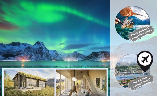 Haus in Sjursnes, Troms, Norwegen 1