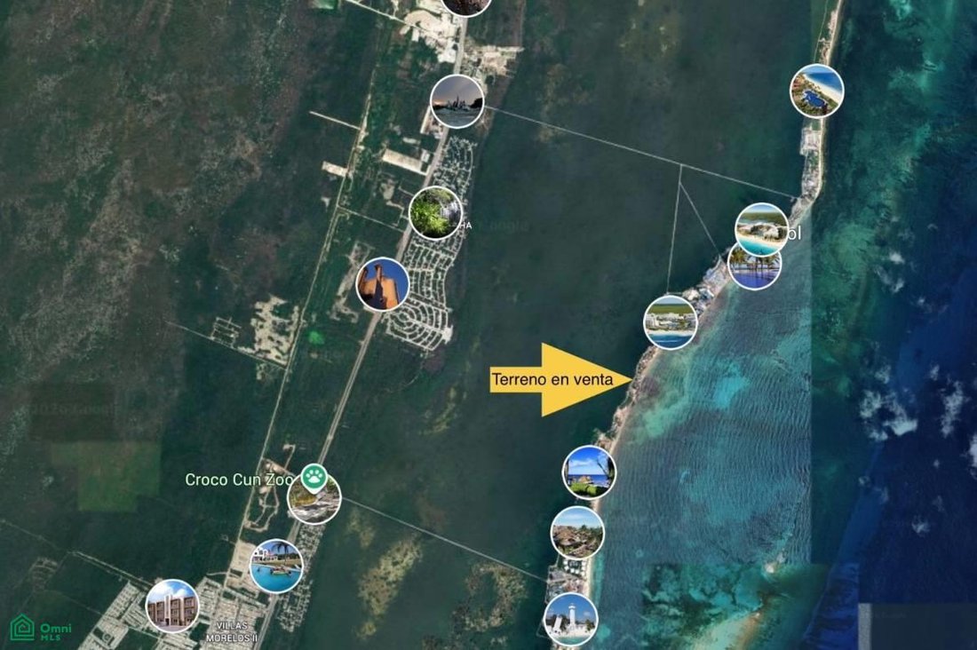 Land in Puerto Morelos, Quintana Roo, Mexiko 3 - 18781747
