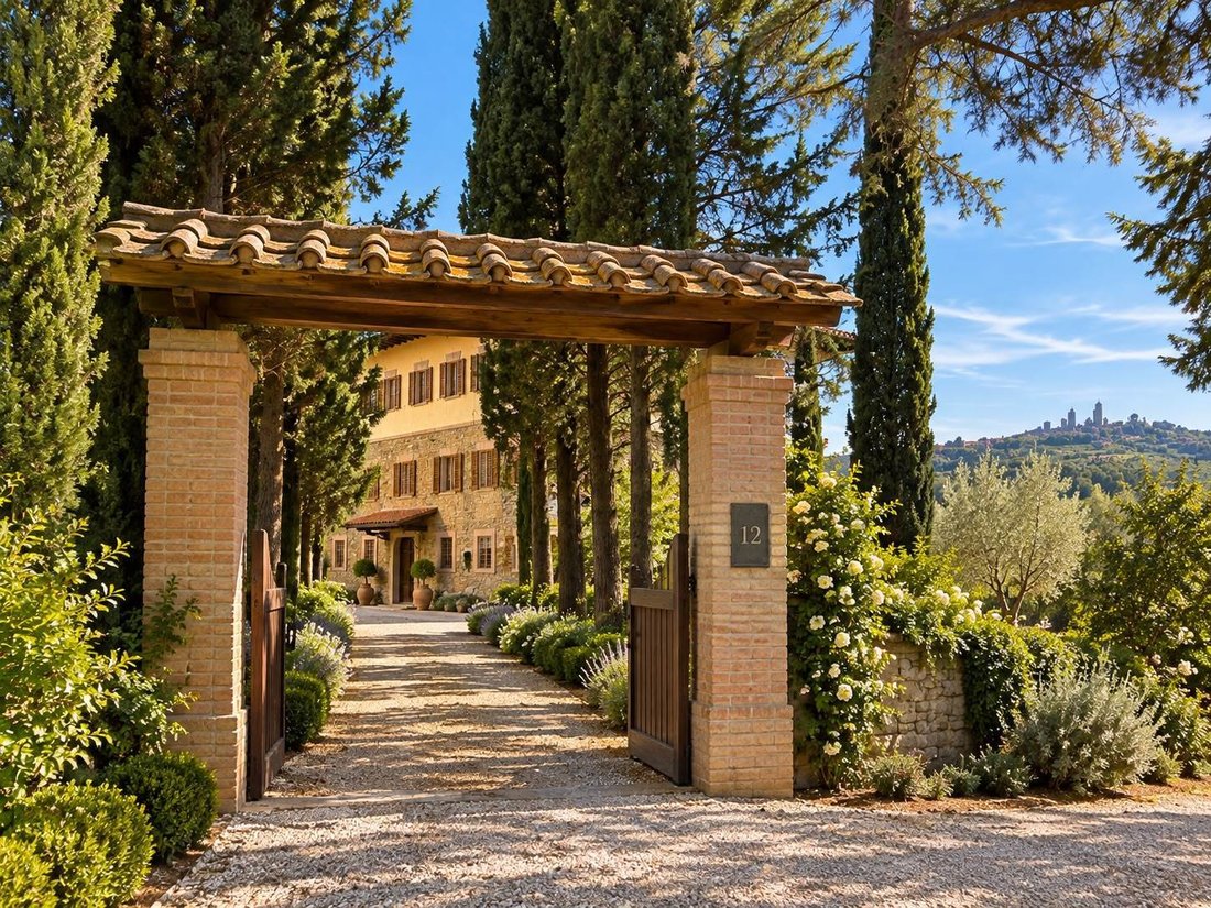 Villa in San Gimignano, Toskana, Italien 5 - 18867213