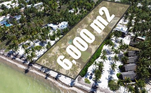 Land in Telchac Puerto, Yucatán, Mexiko 1