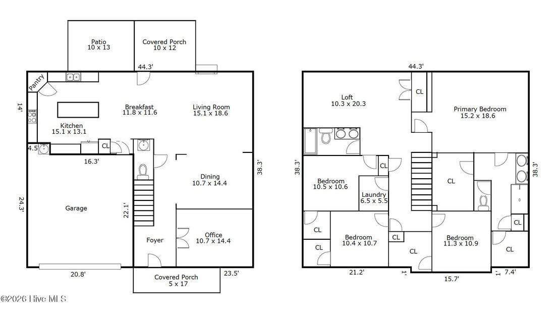 Maison à Wilmington, Caroline du Nord, États-Unis 3 - 18866022