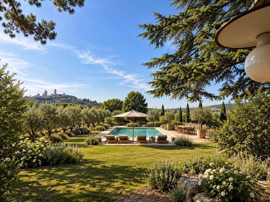 Villa in San Gimignano, Toskana, Italien 1 - 18867213