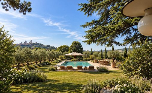 Villa in San Gimignano, Tuscany, Italy 1